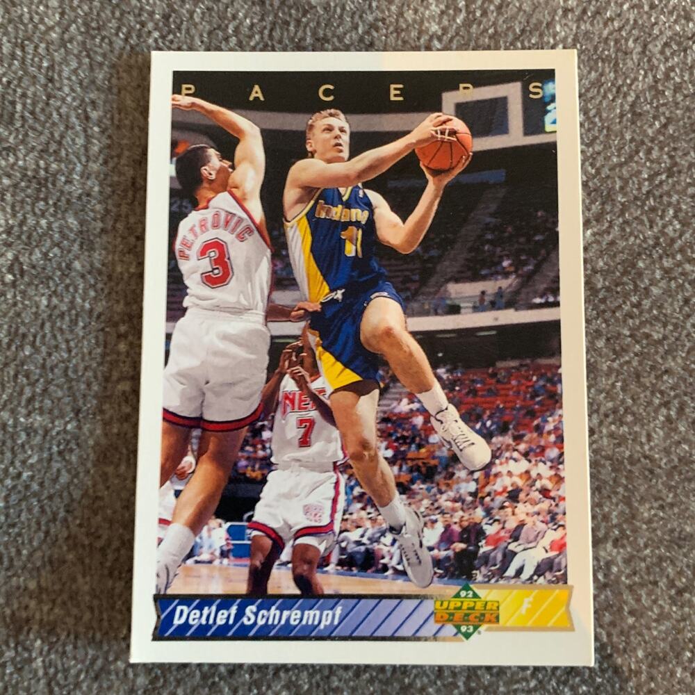 NBA Detlef Schrempt collectable Basketball Card‎